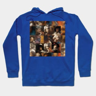 Rembrandt Paintings Mashup Hoodie